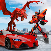 Dragon Robot Car Game Robot Transforming Games