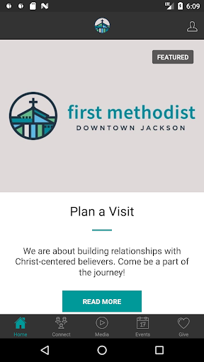 Android application JacksonFUMC screenshort