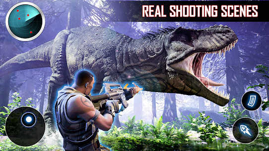 Wild Dino Hunting Gun Games 3d MOD APK (GOD MODE/NO ADS) 4