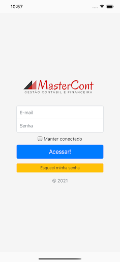 Android application Mastercont Gestão Contábil screenshort