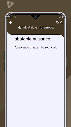 Law Dictionary Screen 2