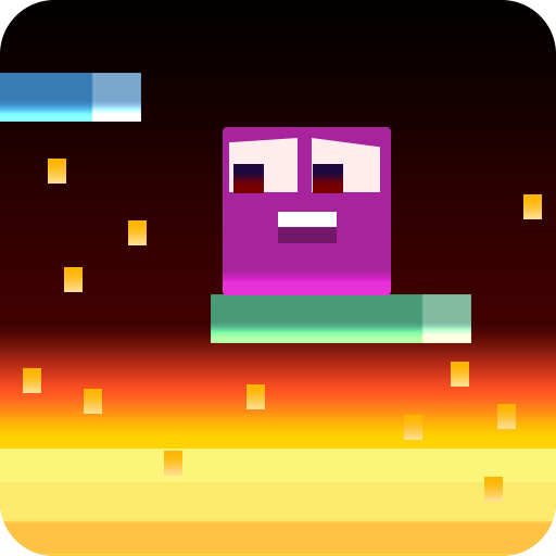 Lava Jumper Kids Jump Game Man logo