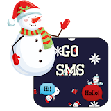 GO SMS - Snowman icon