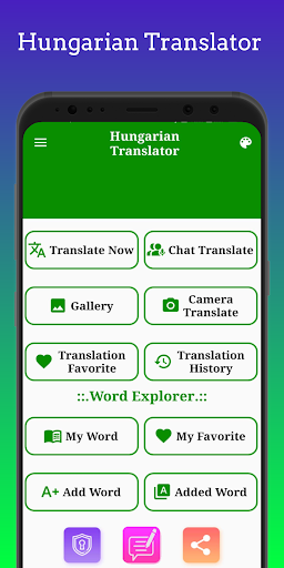 Hungarian Translator Screen 2