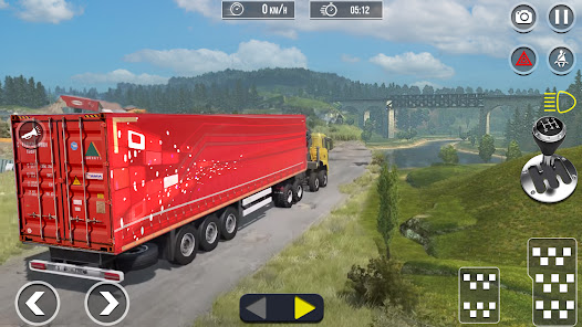 Truck Driving Simulator Games  screenshots 1