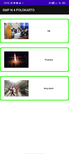 Android application SMP 4 POLOKARTO screenshort