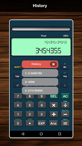 Advanced Scientific Calculator Screen 2
