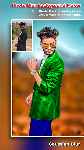 Android application Photo Blur Magic Maker screenshort
