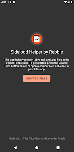 Free Sideload Helper by Rebble New 2022 Mod 3