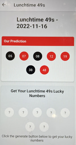 Lucky Numbers 247 Screen 3