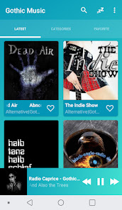 Captura 1 Gothic music online radios android