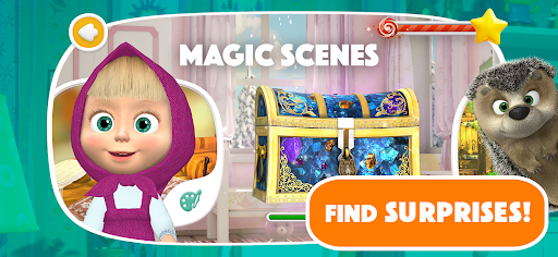 Masha and the Bear: Art Games screenshot 13