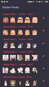 Anime Sticker  For Whatsapps 4