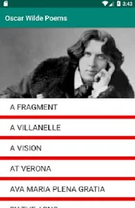 Oscar Wilde Poems 3