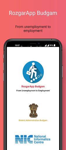 Android application RozgarApp Budgam screenshort