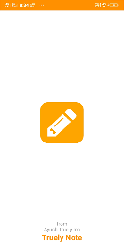 Android application Truely Note screenshort