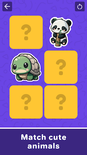 Android application Memory Game for Kids screenshort