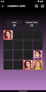 CHUNGHA 2048 Game