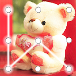 Cover Image of Download Teddy Bear Pattern Lock Screen  APK