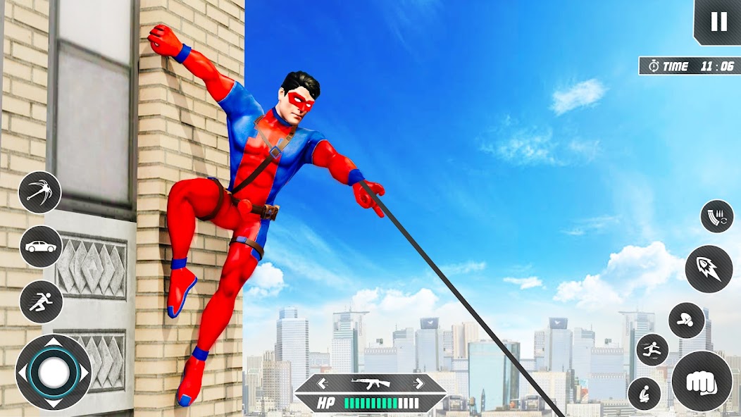 Rope Hero Crime Simulator 3D banner