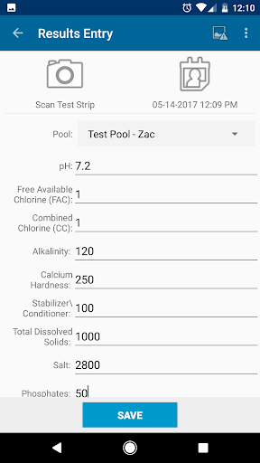 Pool Care Screen 3