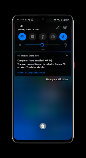 Black Pie Theme for EMUI 9 - 9