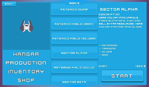 Space dust cosmic adventure