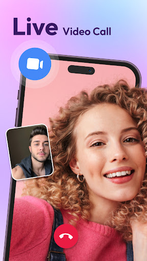 Android application Live Video Call - Global Call screenshort