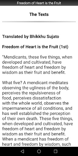 Freedom of Heart is the Fruit Screen 2