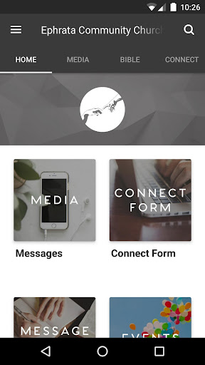Android application Ephrata Community Church screenshort