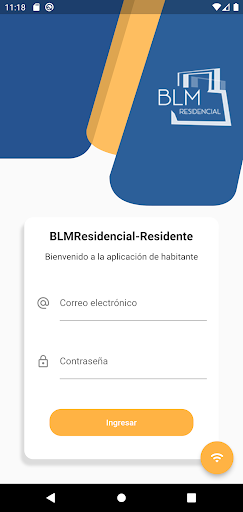 Android application BLMResidencial-Residente screenshort