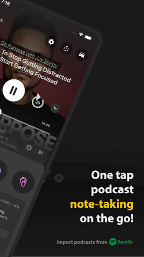 Screenshot of Momento Podcasts