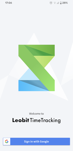 Android application Time Tracking screenshort