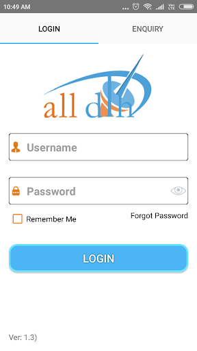 Android application All DTH screenshort