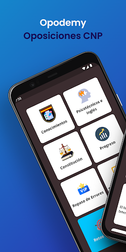 Android application Opodemy CNP: Test Policía 2024 screenshort