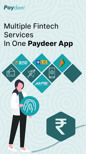 Android application Paydeer - AEPS, BBPS and DMT screenshort