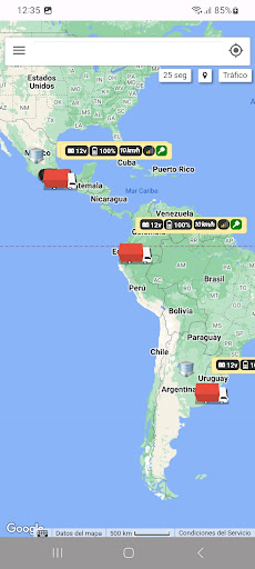 YOSA GPS Platform Screen 2