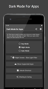Dark Mode for Apps  Phone UI | Night Mode Apk 5