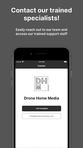 Drone Home Media Screen 3