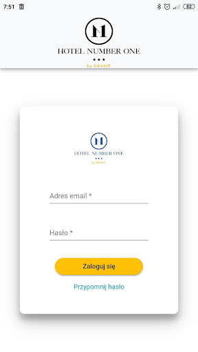 Android application Grano Hotels screenshort