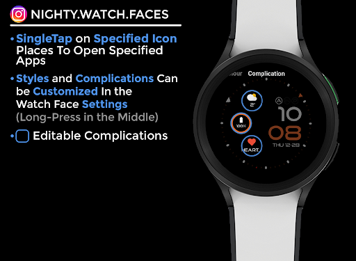 Nighty Digital 19 - watch face screenshot 11