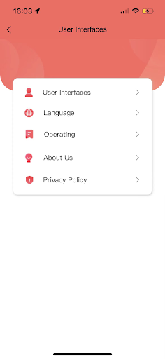 Android application SmartPump screenshort