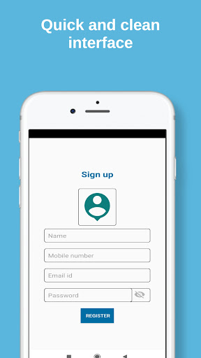 Android application Search Book App screenshort