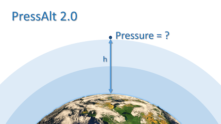PressAlt - Atmospheric Pressure Calculator