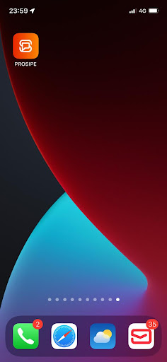 PROSIPE Screen 3