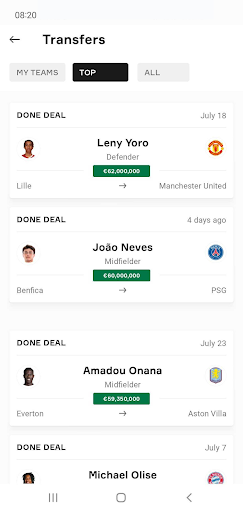 OneFootball: All Soccer Scores - Sports - apps