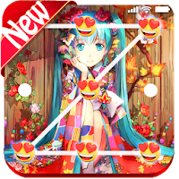 Anime Girl Lock Screen anime Lock Pattern Passcode