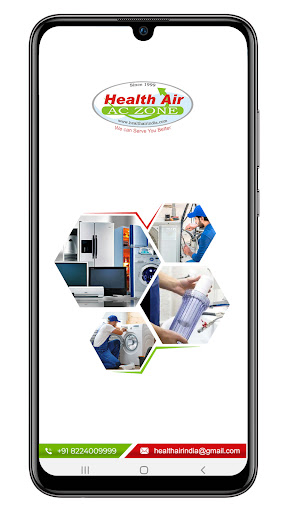 Android application Health Air screenshort