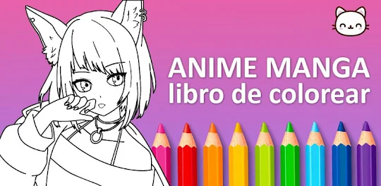 Dibujos para colorear anime ma