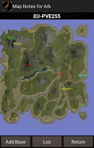 Map Notes for Arking Screen 3